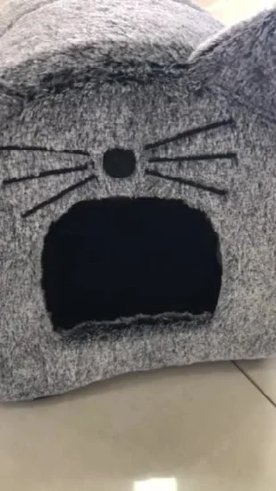 Cama para mascotas con capucha para gatos Quiet Time